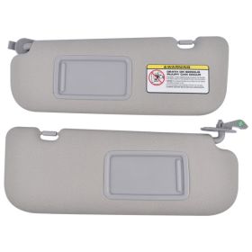 Pair Sun Visor Left and Right Gray for Hyundai Elantra MD 2011-2015 852103X000TX 852203X000