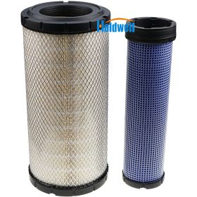 Holdwell Air Filters Set P828889&P829333 222421A1&222422A1 AT171853&AT171854 for Donaldson Case John Deere