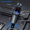 100W 4 In 1 Fast Car Charger USB C Car Charger 180ºAdjustable Car Phone Charger