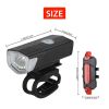 USB Rechargeable Ultra Bright LED Bike Light for Safety