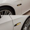 SMOKE LENS LED Fender Side Marker Light Turn Signal Lamp For BMW E90 E91 E92 E93