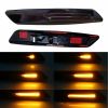 SMOKE LENS LED Fender Side Marker Light Turn Signal Lamp For BMW E90 E91 E92 E93