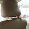 2Pcs Car Seat Headrest Hanger Car Headrest Hanging Hook For Bag Purse Cloth Grocery Organizer